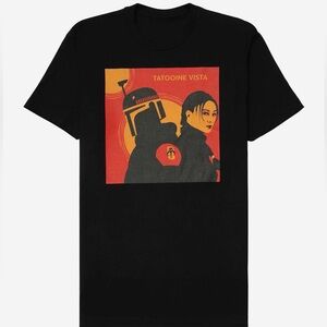 Star Wars MAD Engine T-Shirt - Tatooine Vista Pattern - Size Unisex Medium